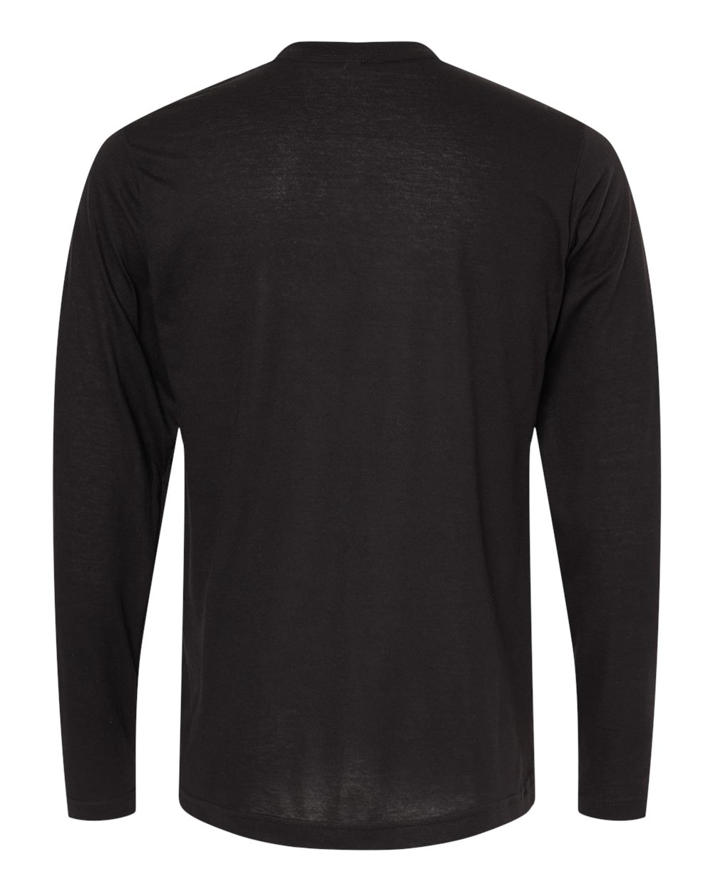 M&O Poly-Blend Long Sleeve T-Shirt - 3520 - 3520M Black