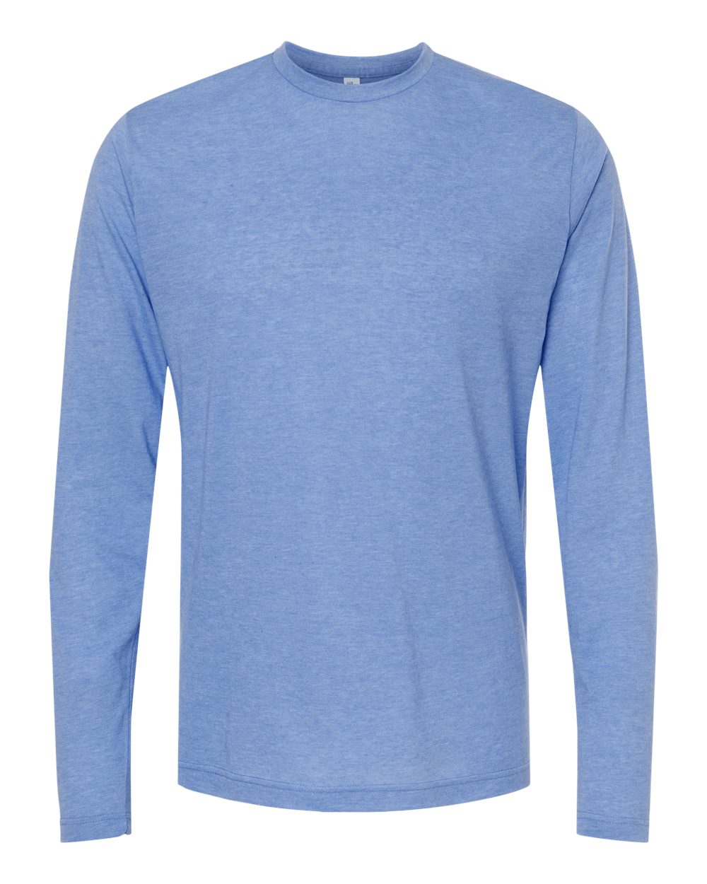 M&O Poly-Blend Long Sleeve T-Shirt - 3520 - 3520M Heather Blue