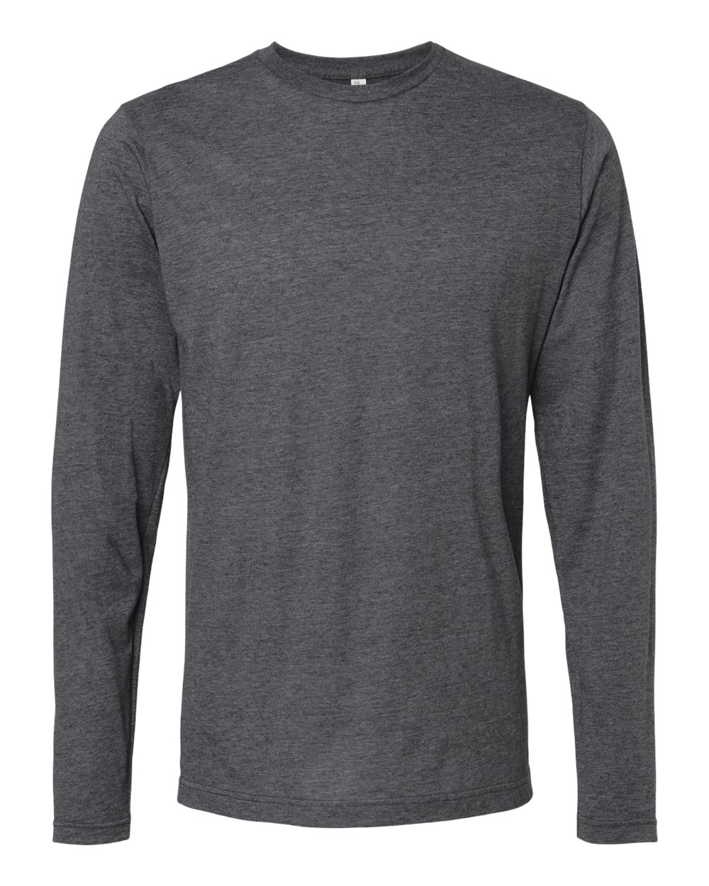 M&O Poly-Blend Long Sleeve T-Shirt - 3520 - 3520M Heather Charcoal