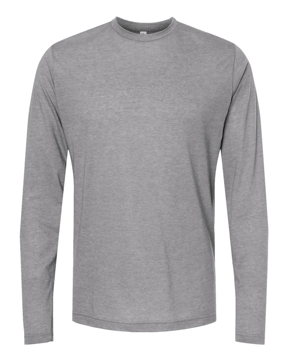 M&O Poly-Blend Long Sleeve T-Shirt - 3520 - 3520M Heather Grey