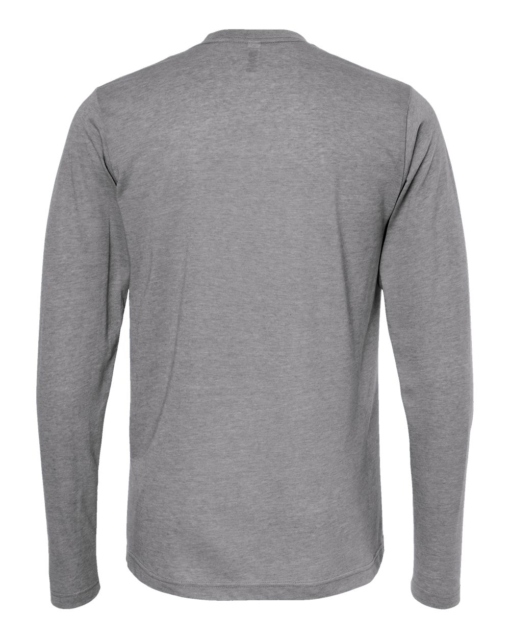 M&O Poly-Blend Long Sleeve T-Shirt - 3520 - 3520M Heather Grey