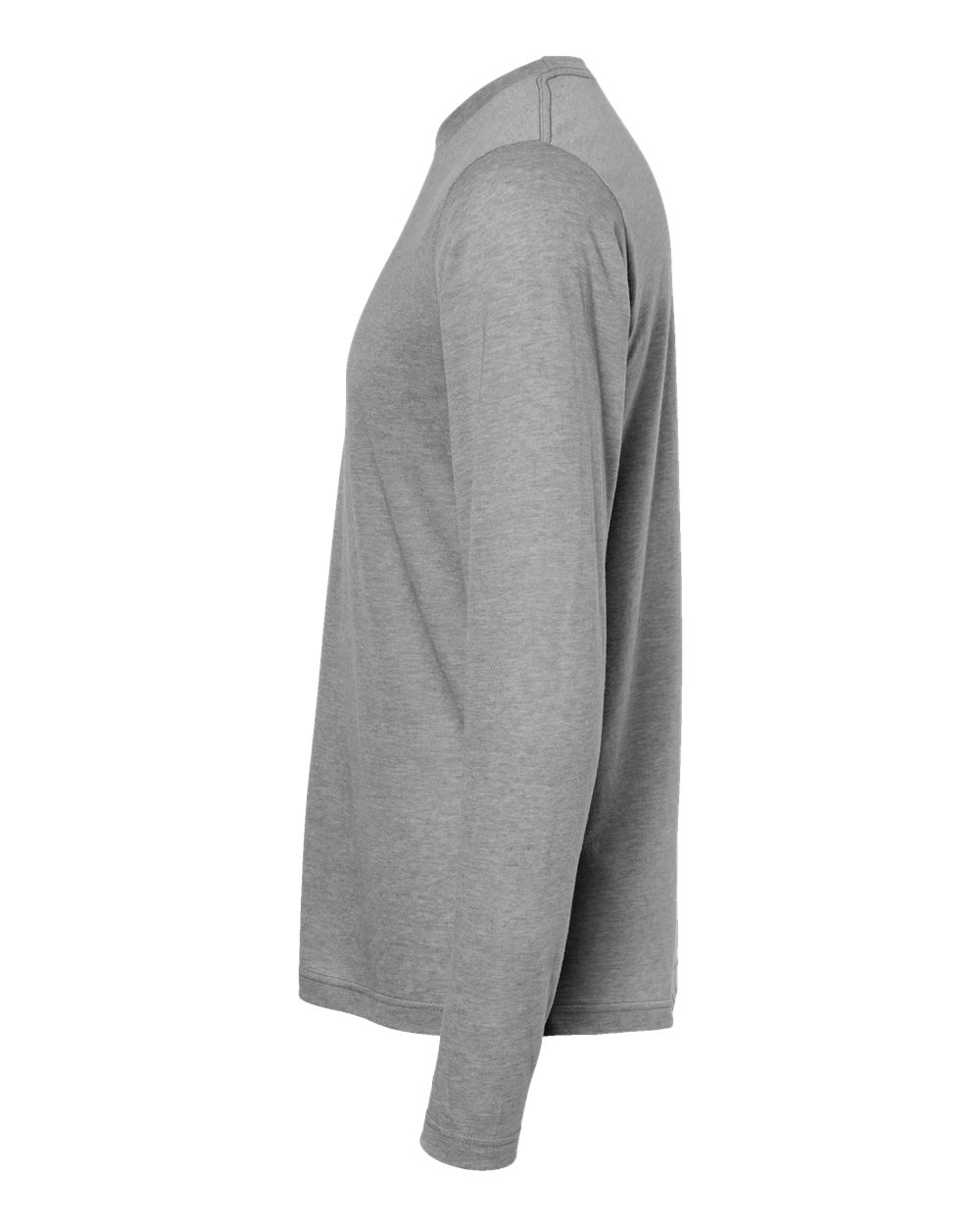 M&O Poly-Blend Long Sleeve T-Shirt - 3520 - 3520M Heather Grey