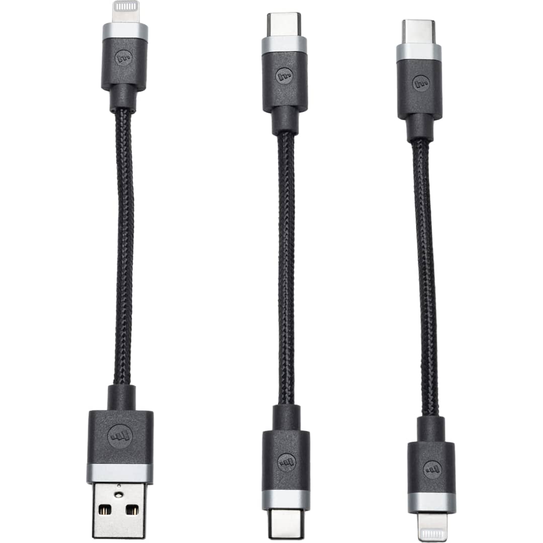 mophie mophie Cable Travel Kit - 7124-28 Black