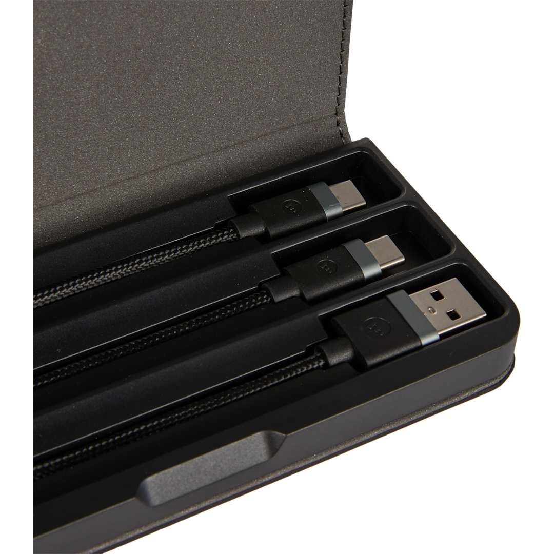 mophie mophie Cable Travel Kit - 7124-28 Black