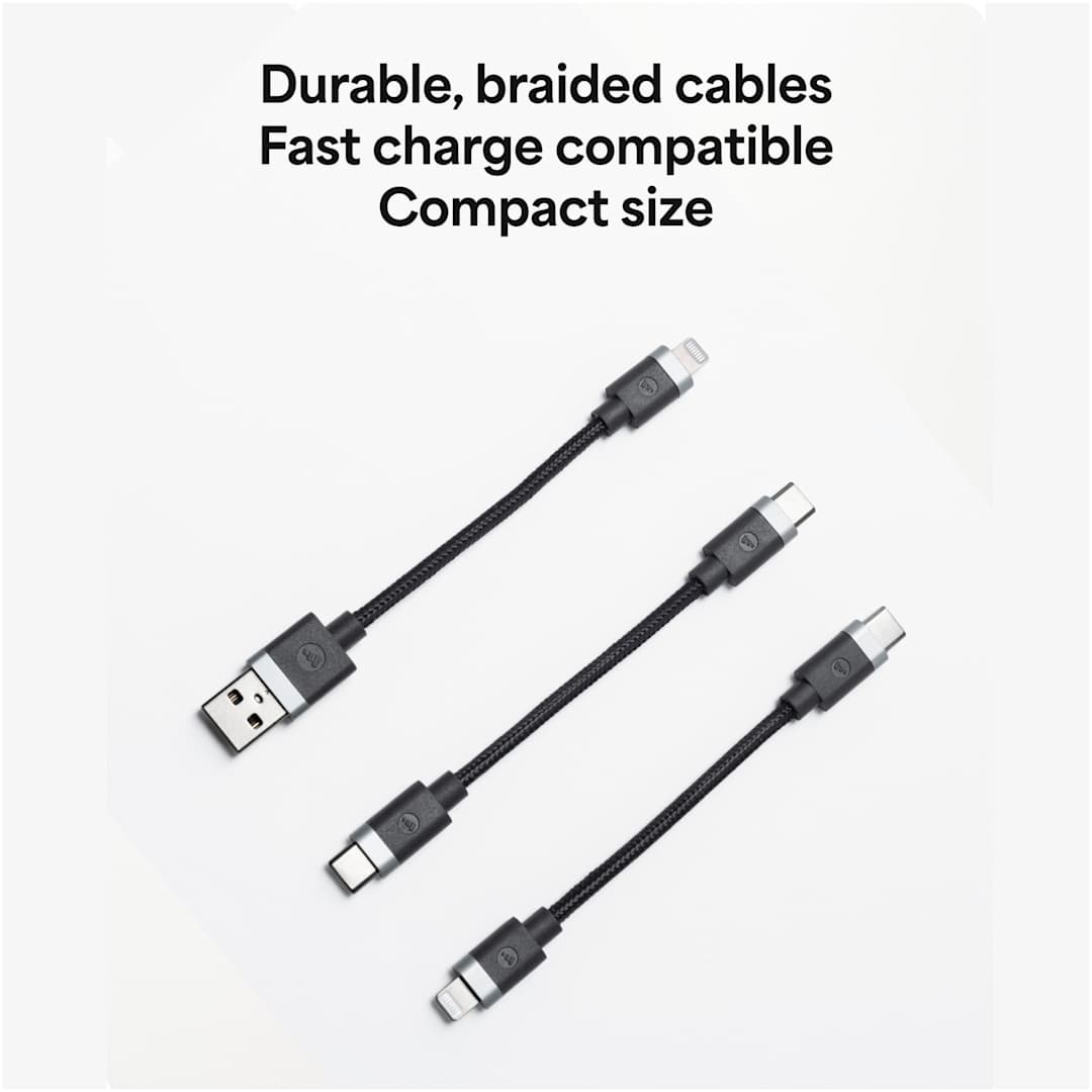 mophie mophie Cable Travel Kit - 7124-28 Black