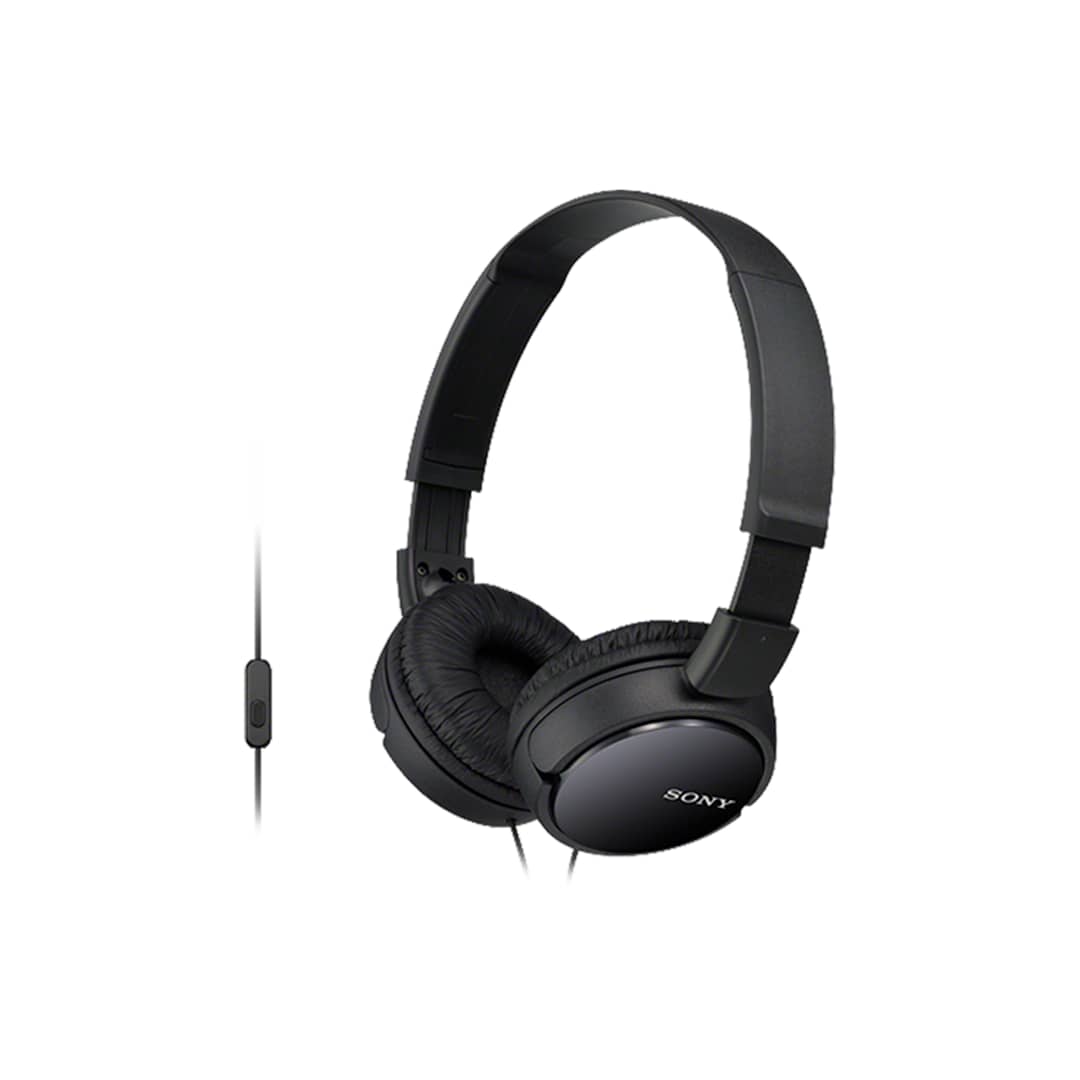 Sony Sony MDR-ZX110AP Headphones - 7195-62 Black