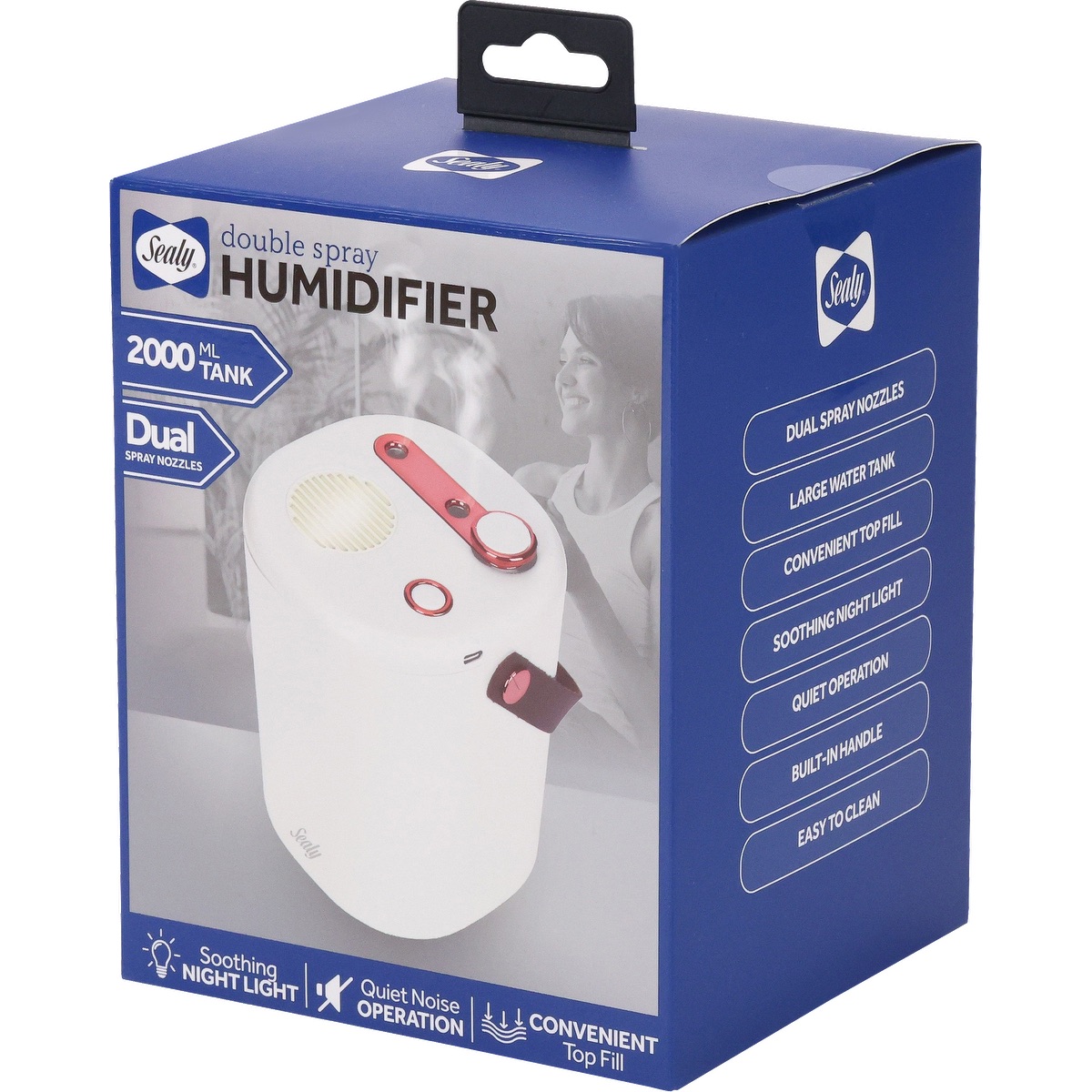 Sealy Sealy Dual Humidifier - EBY27 White