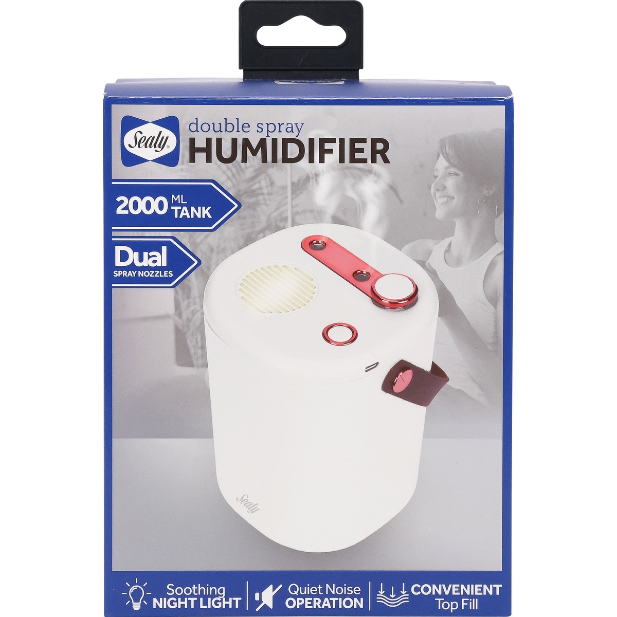 Sealy Sealy Dual Humidifier - EBY27 White