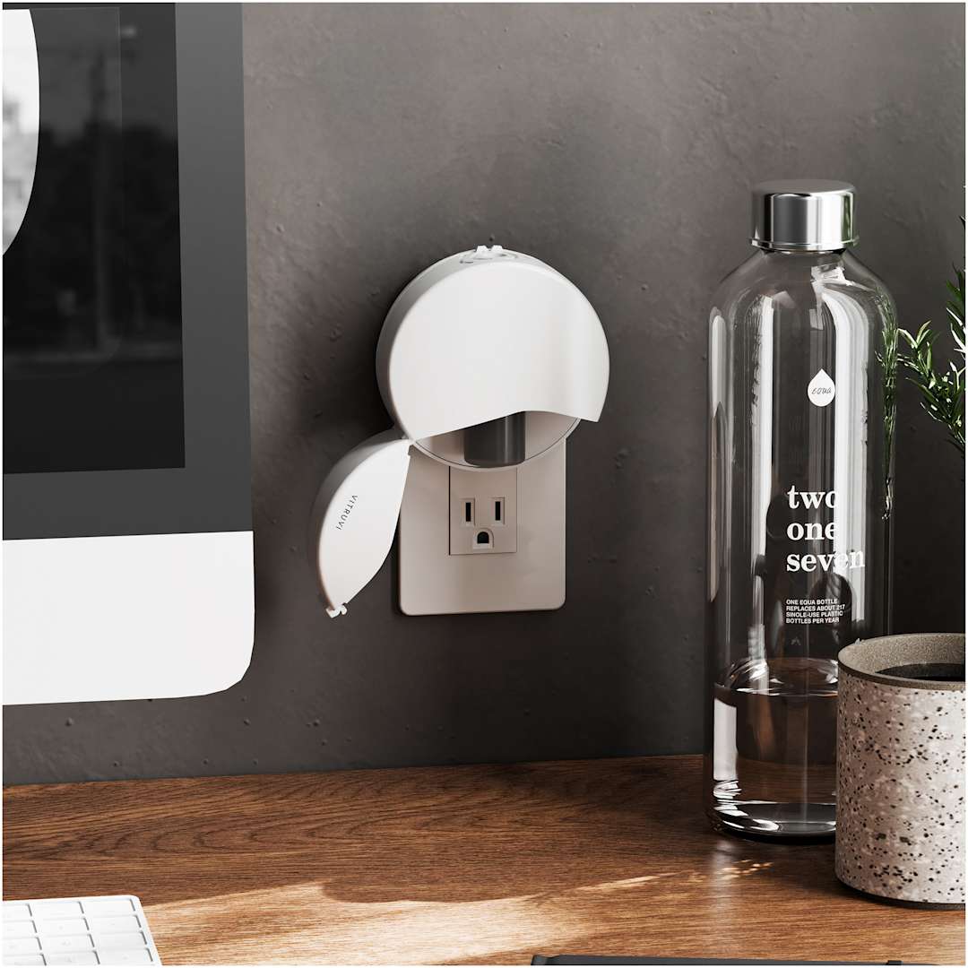 Vitruvi Vitruvi Plug-In Wall Diffuser + 1 Oil Bundle - 1414-03 White