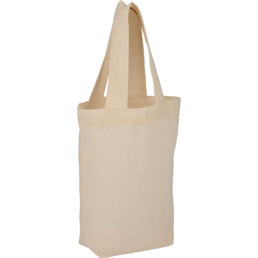 Mini 4oz Organic Cotton Tote - SM-5229 Natural