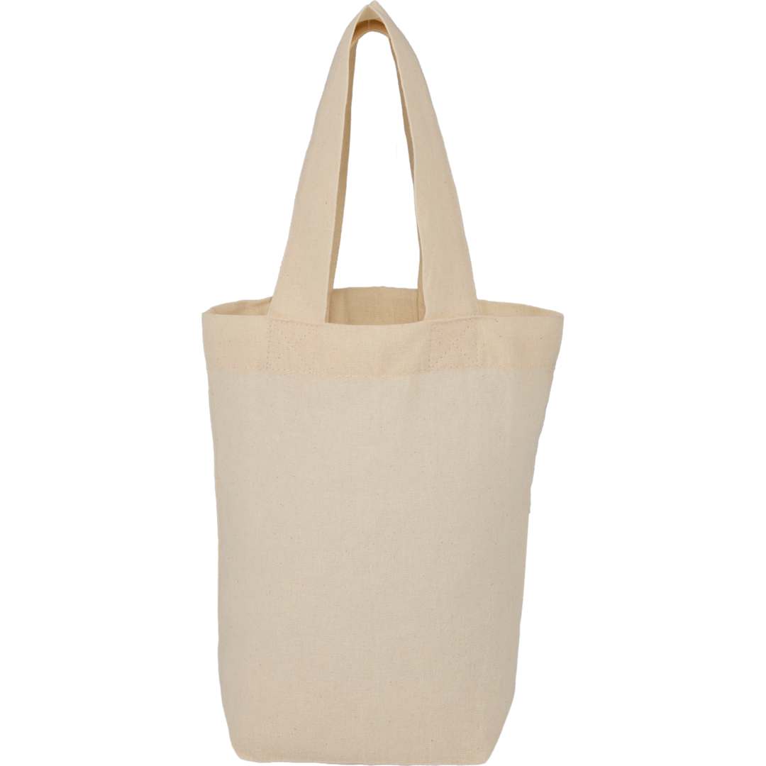 Mini 4oz Organic Cotton Tote - SM-5229 Natural