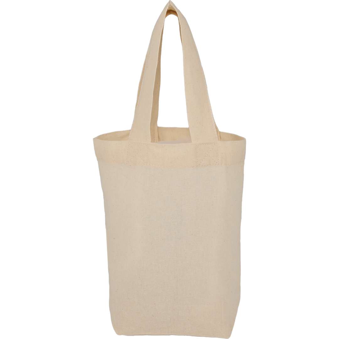 Mini 4oz Organic Cotton Tote - SM-5229 Natural