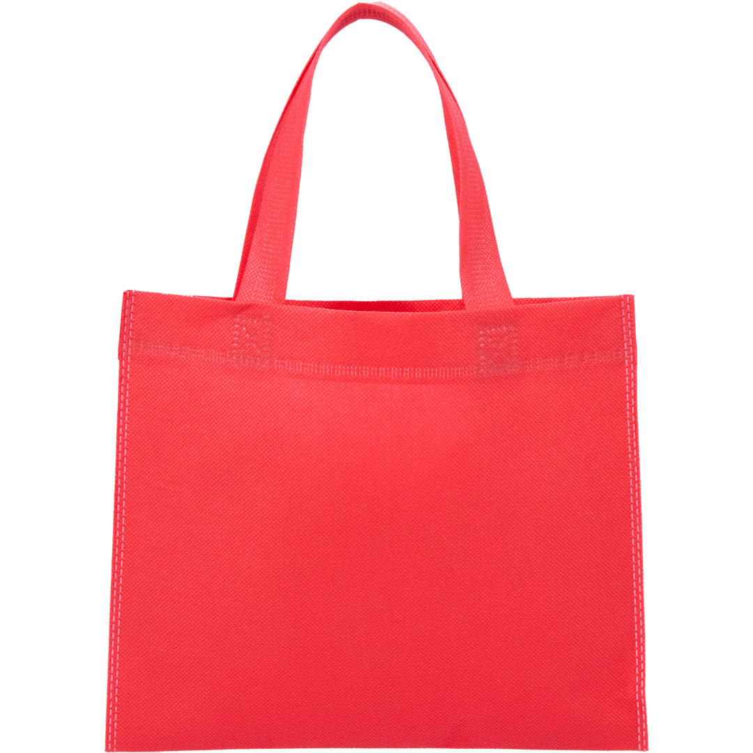 Mini Non-Woven Heat Sealed Tote - SM-5230 Red