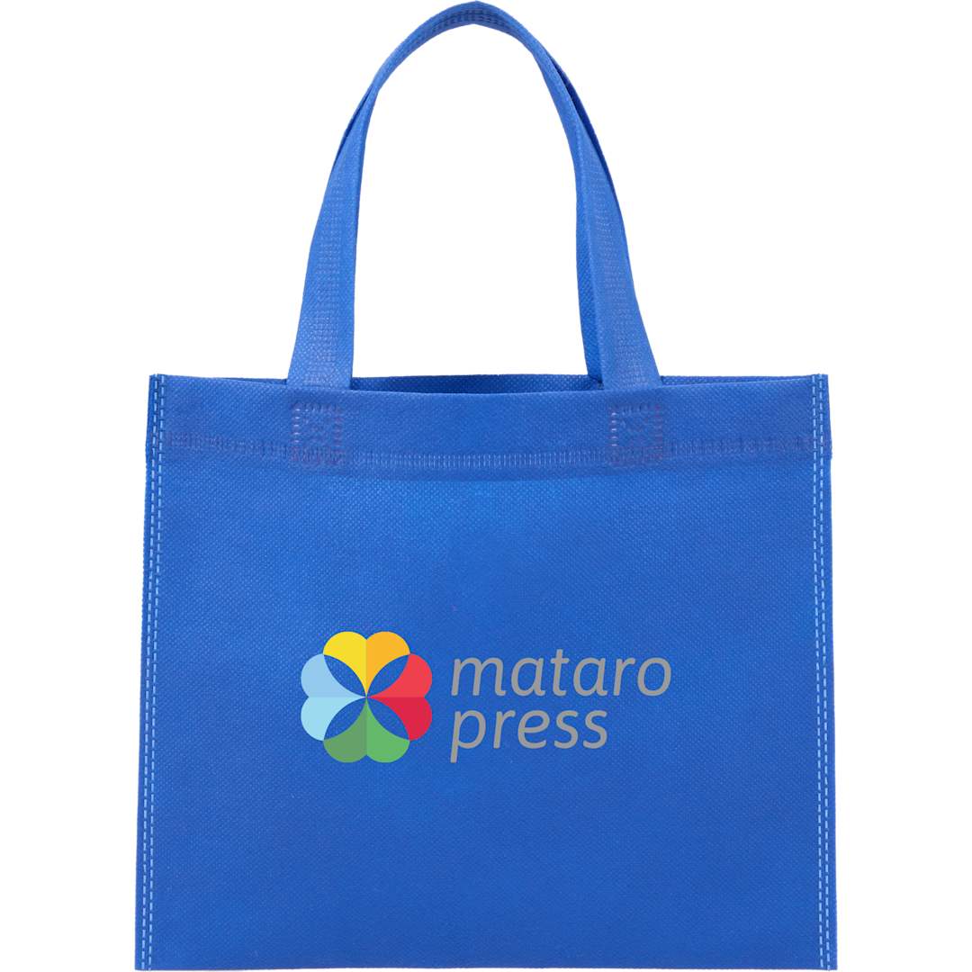 Mini Non-Woven Heat Sealed Tote - SM-5230 Blue