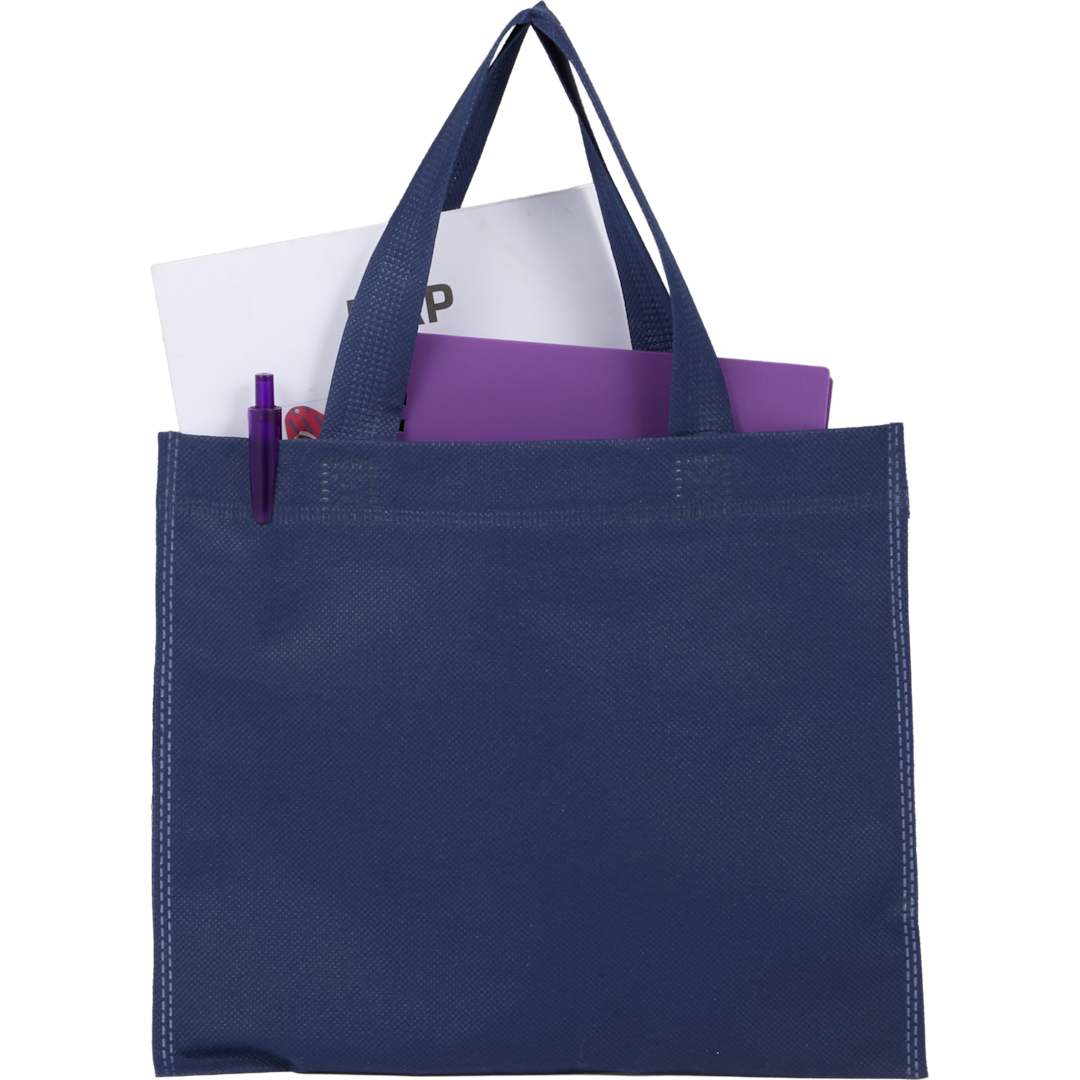 Bullet Mini Non-Woven Heat Sealed Tote - SM-5230 Blue