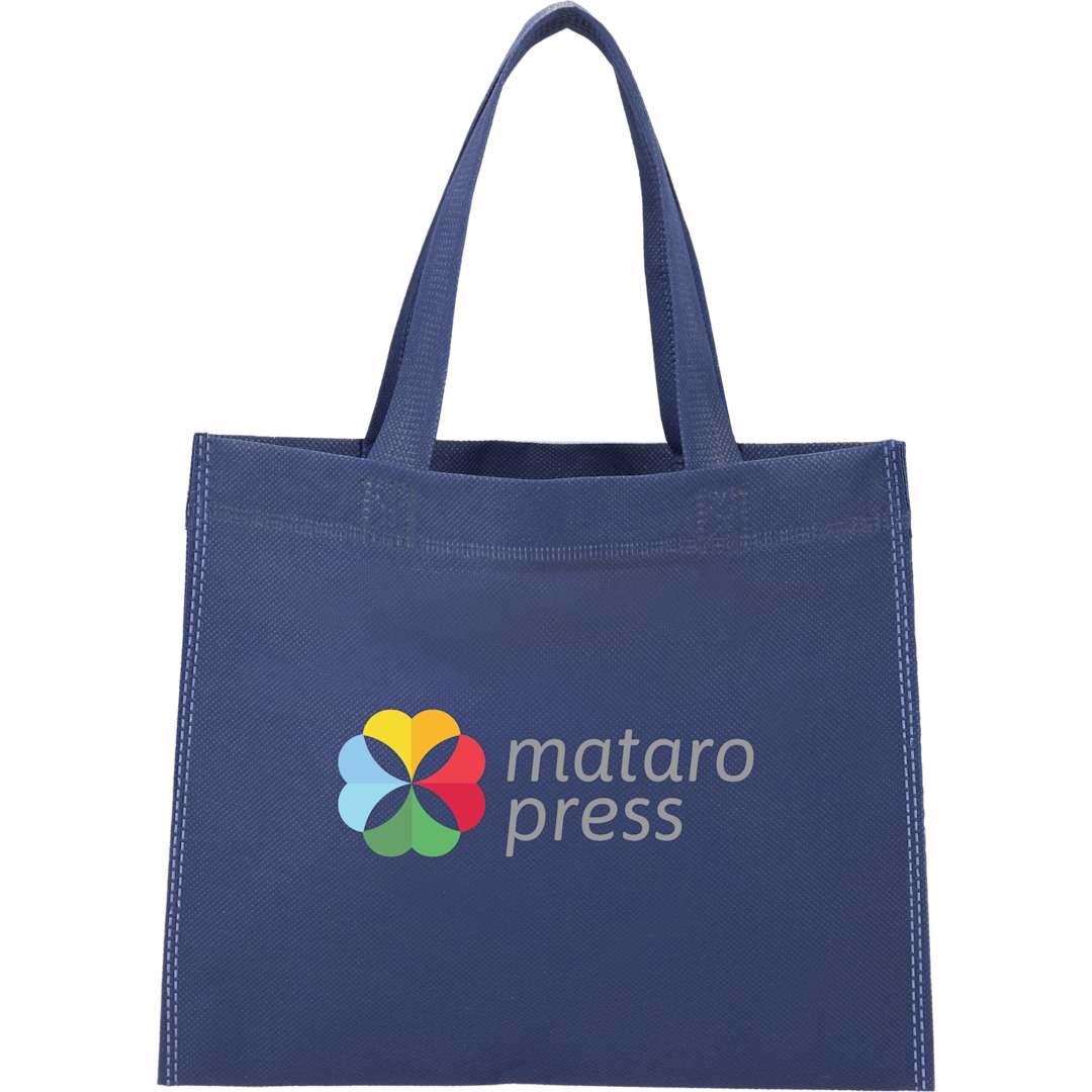Bullet Mini Non-Woven Heat Sealed Tote - SM-5230 Blue