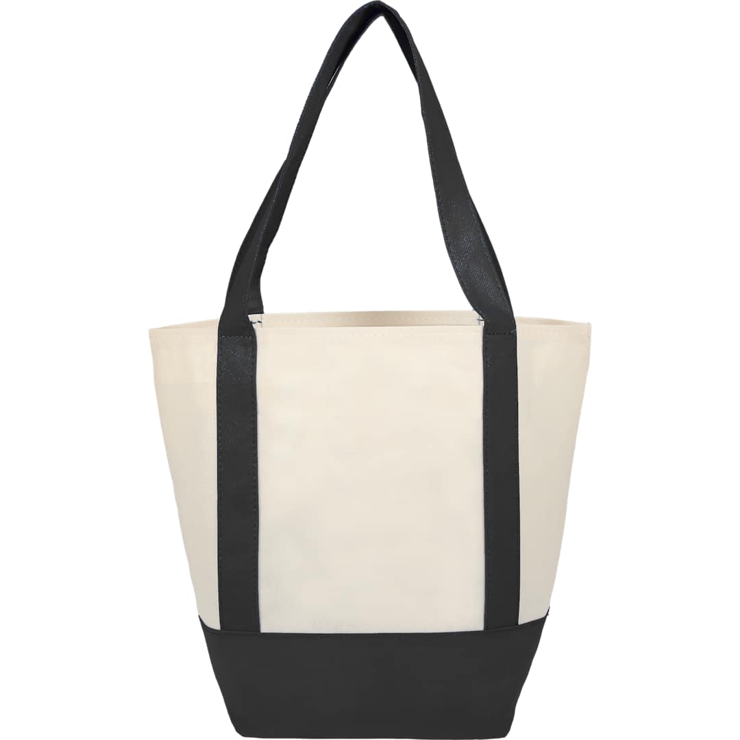 Lighthouse Mini Non-Woven Tote - SM-5231 Black