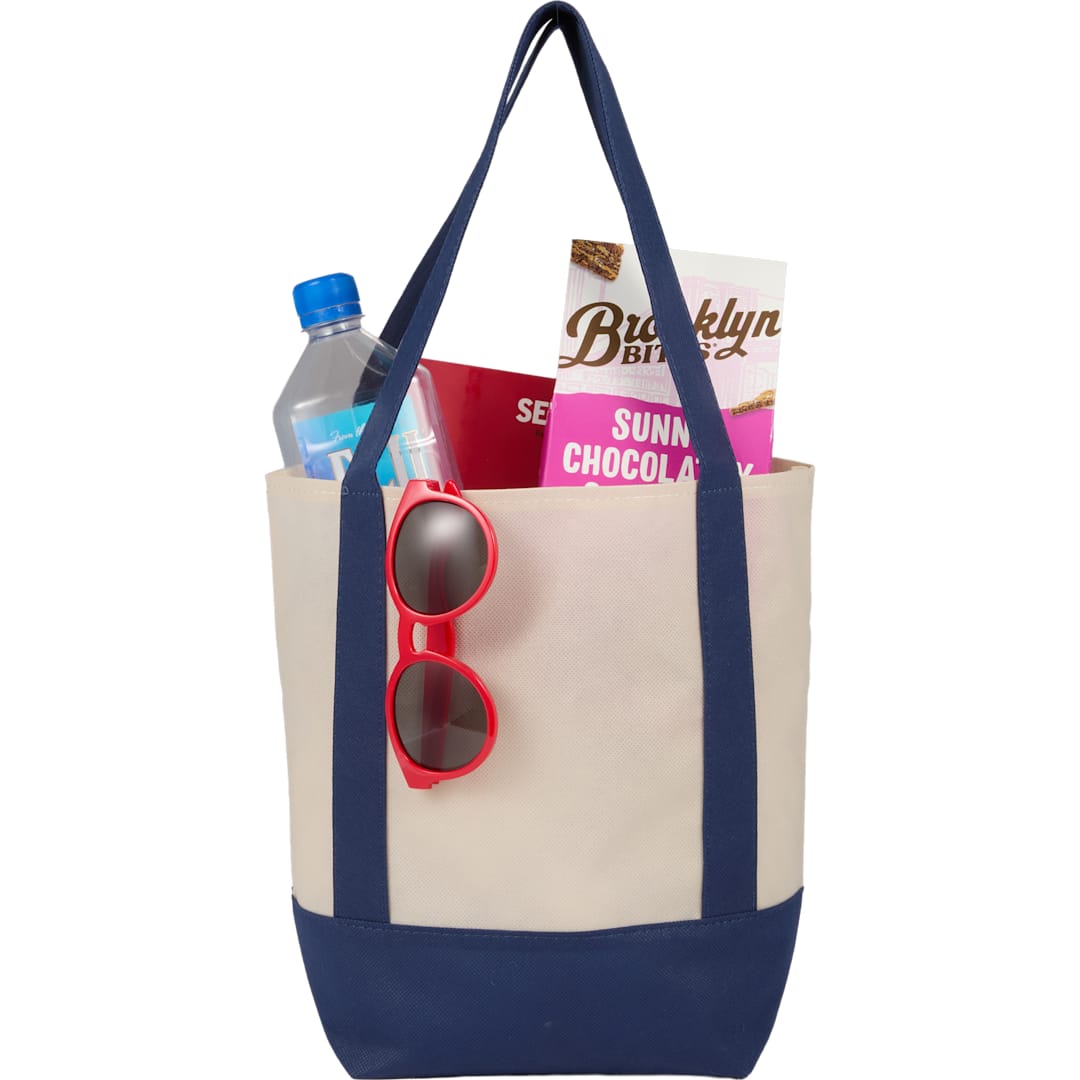 Lighthouse Mini Non-Woven Tote - SM-5231 Blue