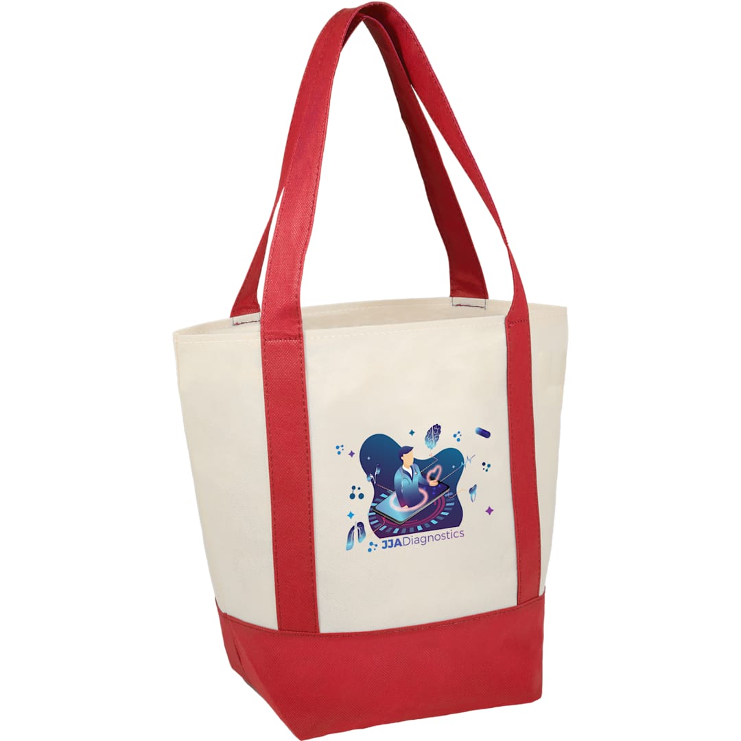 Lighthouse Mini Non-Woven Tote - SM-5231 Red