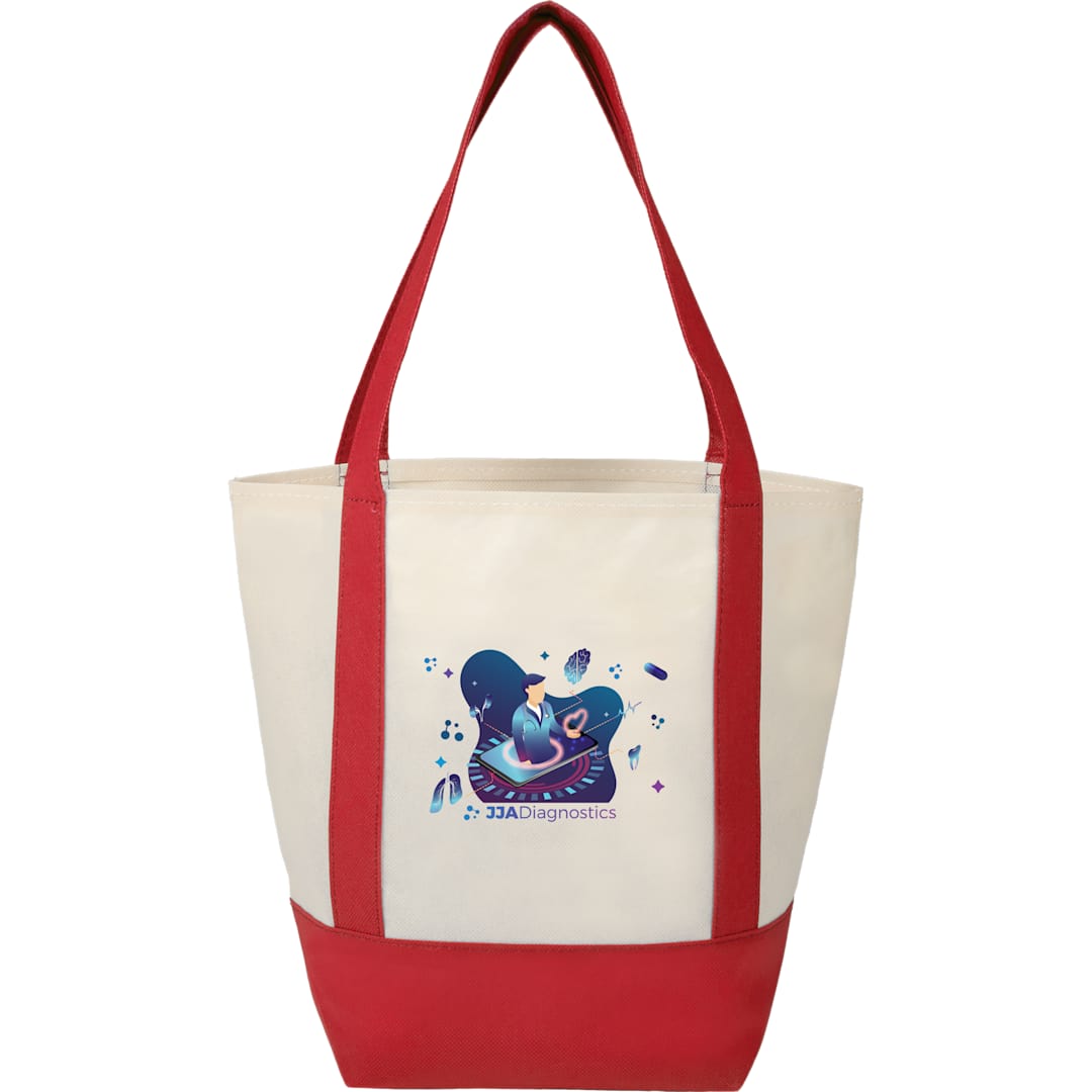 Lighthouse Mini Non-Woven Tote - SM-5231 Red