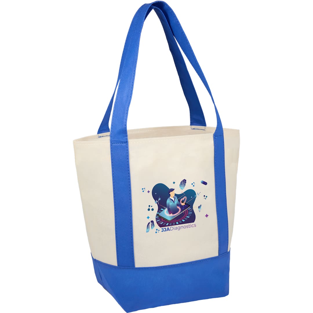 Bullet Lighthouse Mini Non-Woven Tote - SM-5231 Blue