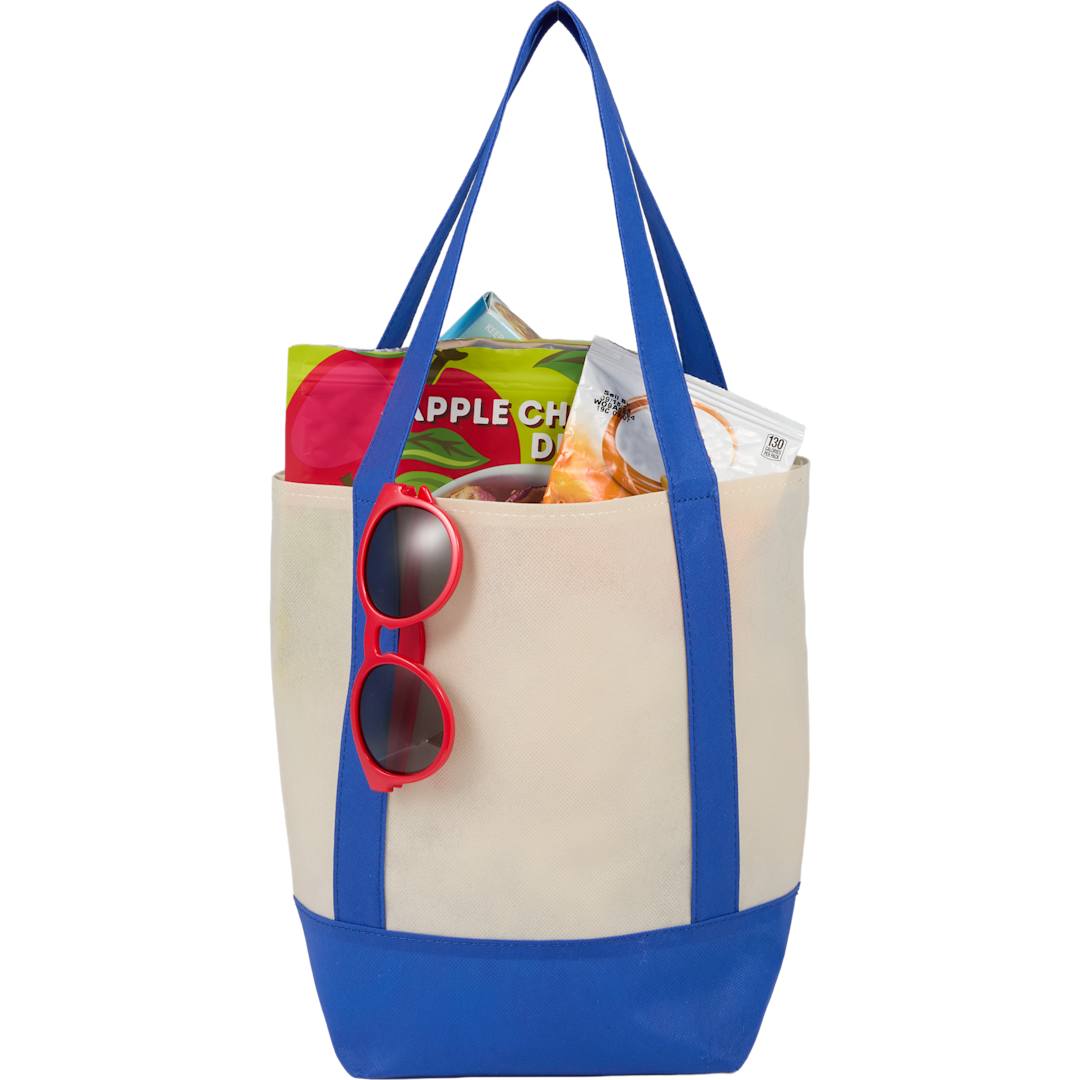 Bullet Lighthouse Mini Non-Woven Tote - SM-5231 Blue