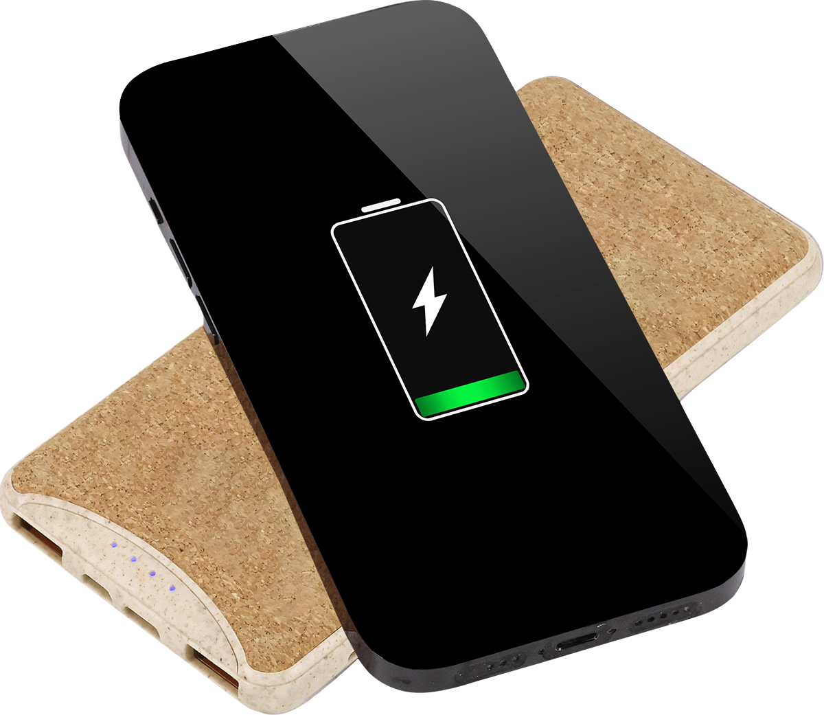 EarthTrendz 8000MAH Powerbank-EarthTrendz - EL235 Beige