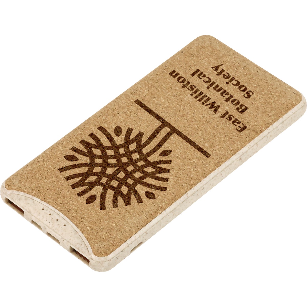 EarthTrendz 8000MAH Powerbank-EarthTrendz - EL235 Beige