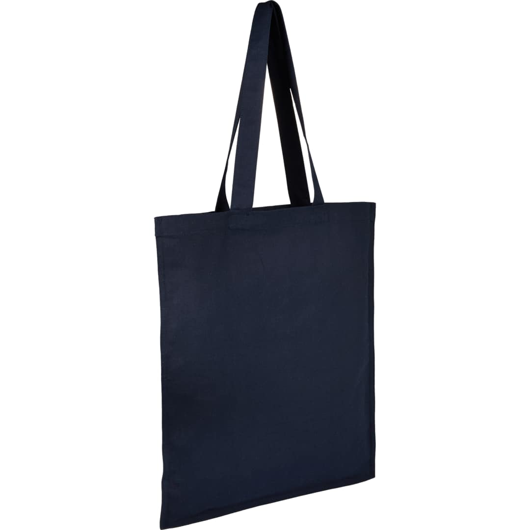 Double-Stitched 8oz Organic Cotton Tote - 7901-40 Blue