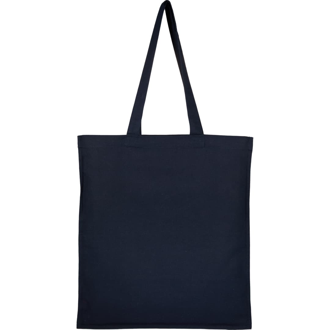 Double-Stitched 8oz Organic Cotton Tote - 7901-40 Blue