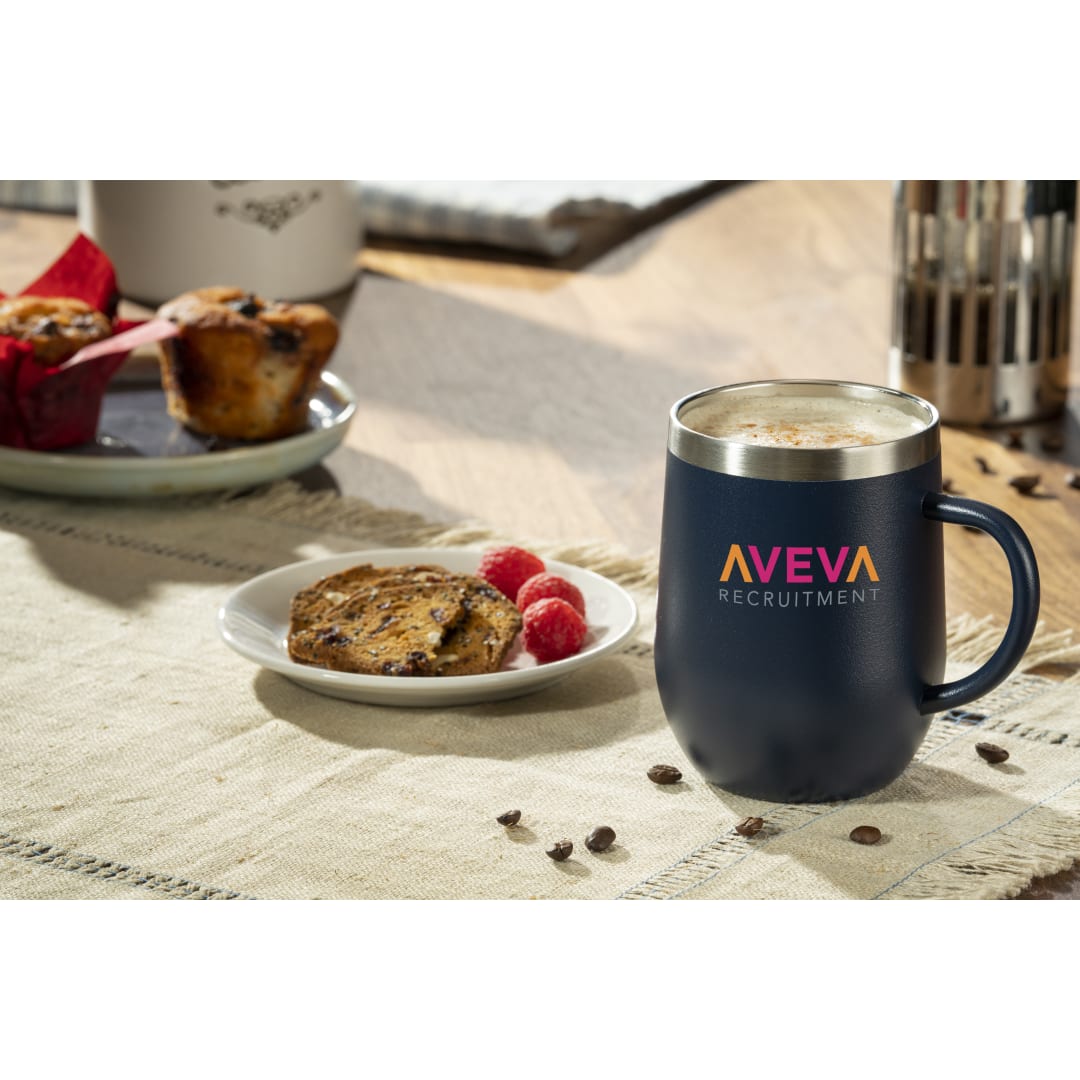 Brew Copper Vacuum Insulated Mug 12oz - 1628-80 Blue