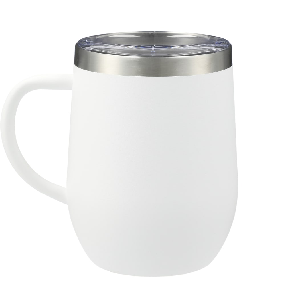 Brew Copper Vacuum Insulated Mug 12oz - 1628-80 White