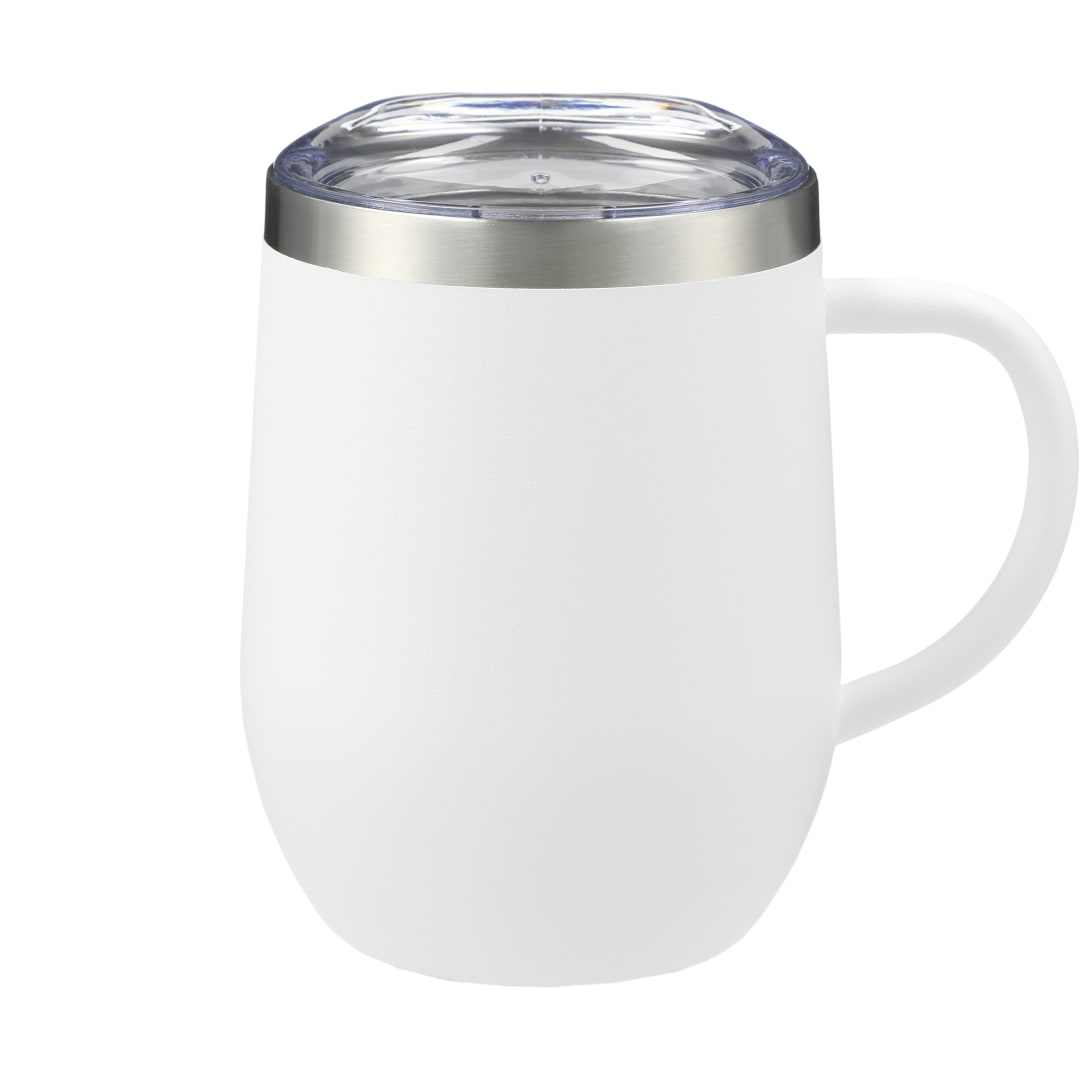 Brew Copper Vacuum Insulated Mug 12oz - 1628-80 White