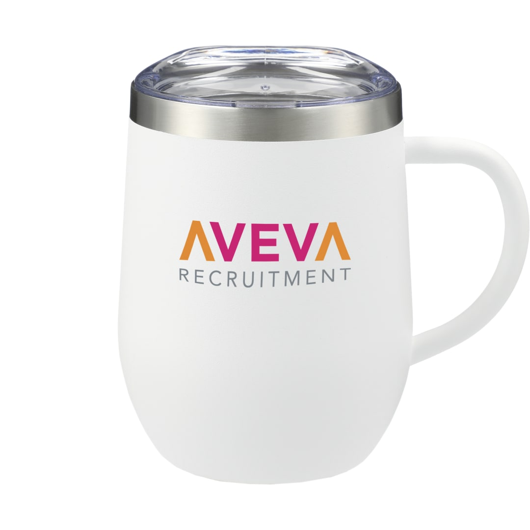 Brew Copper Vacuum Insulated Mug 12oz - 1628-80 White
