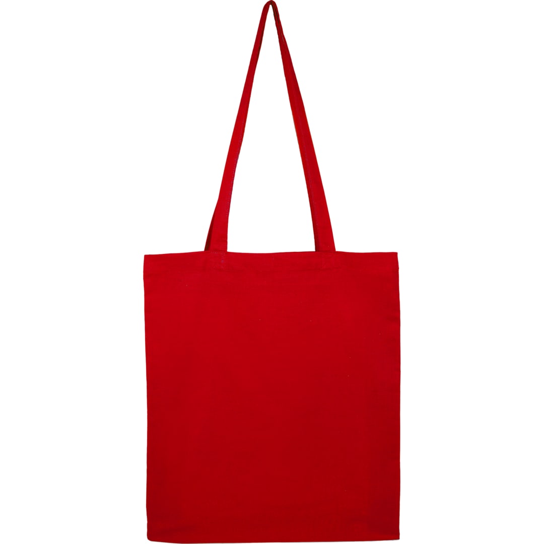 Carolina Organic 4oz Cotton Tote - SM-5232 Red