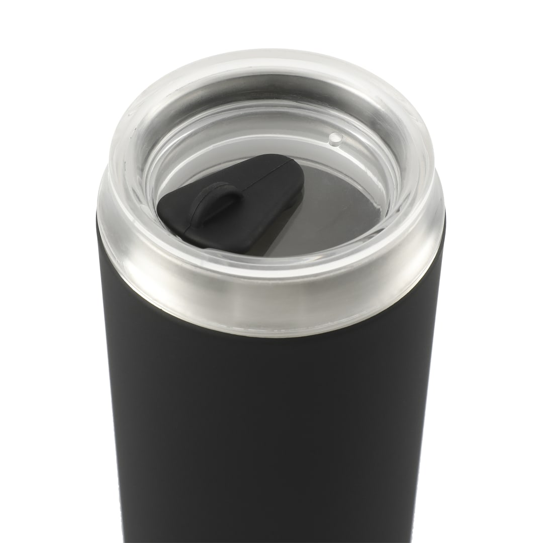 Marka Copper Vac Tumbler w/ SS straw 20oz - 1628-82 Black