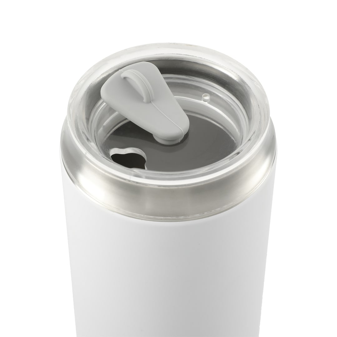 Marka Copper Vac Tumbler w/ SS straw 20oz - 1628-82 White