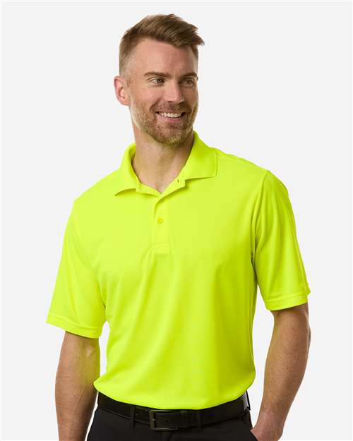 Core365 Men's Nova Performance Pique Polo - CE108 Safety Yellow