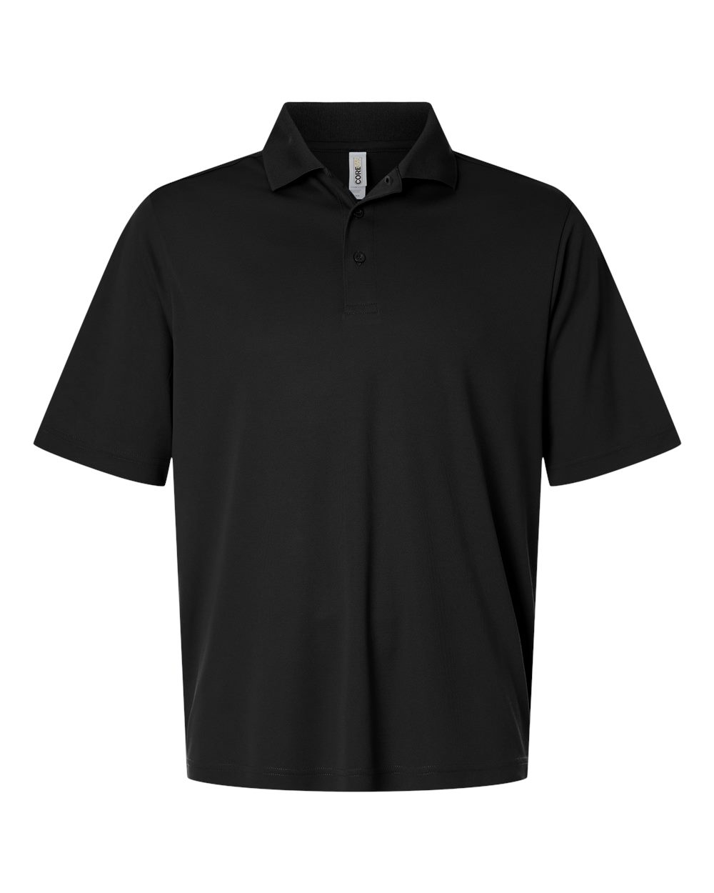 Core365 Men's Nova Performance Pique Polo - CE108 Black