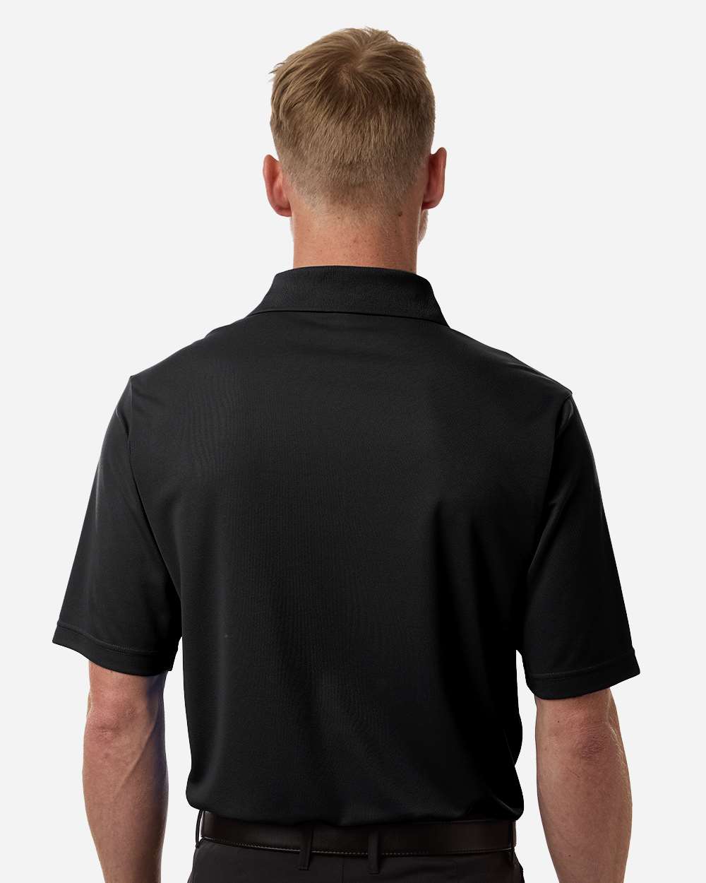 Core365 Men's Nova Performance Pique Polo - CE108 Black