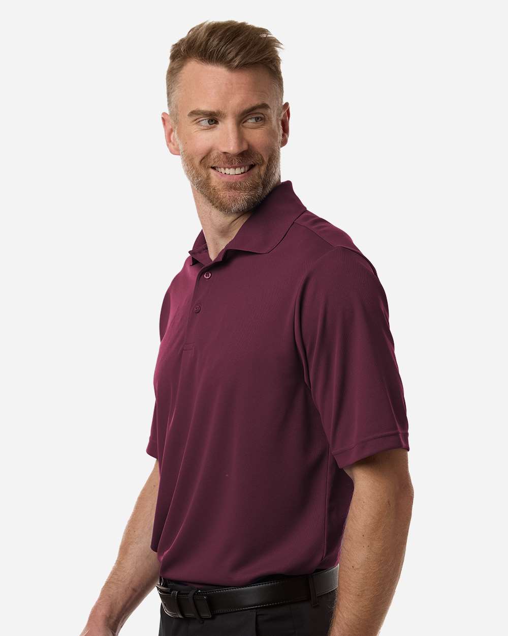 Core365 Men's Nova Performance Pique Polo - CE108 Burgundy