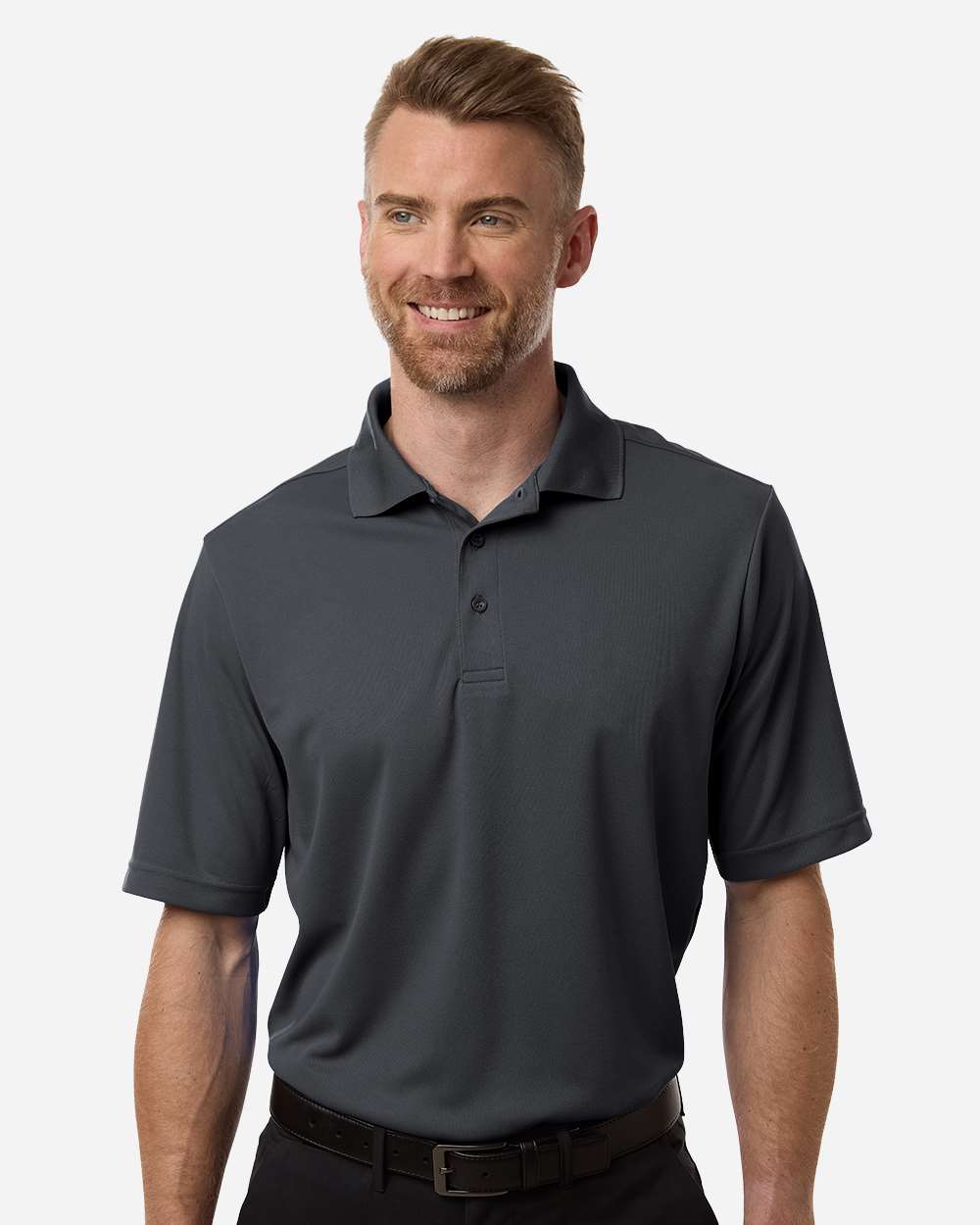 Core365 Men's Nova Performance Pique Polo - CE108 Carbon