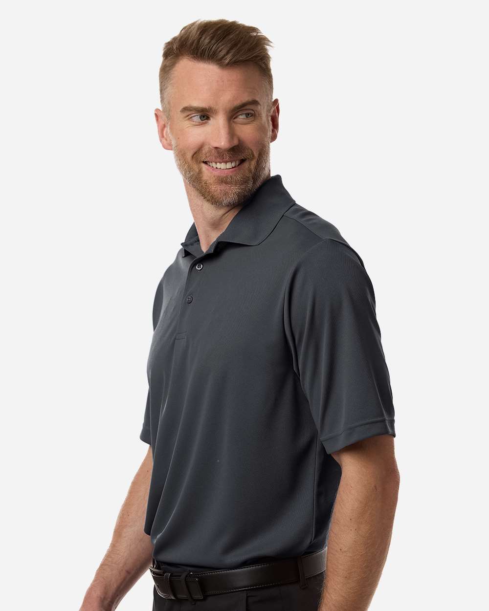 Core365 Men's Nova Performance Pique Polo - CE108 Carbon
