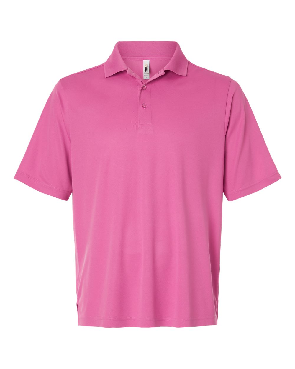 Core365 Men's Nova Performance Pique Polo - CE108 Charity Pink