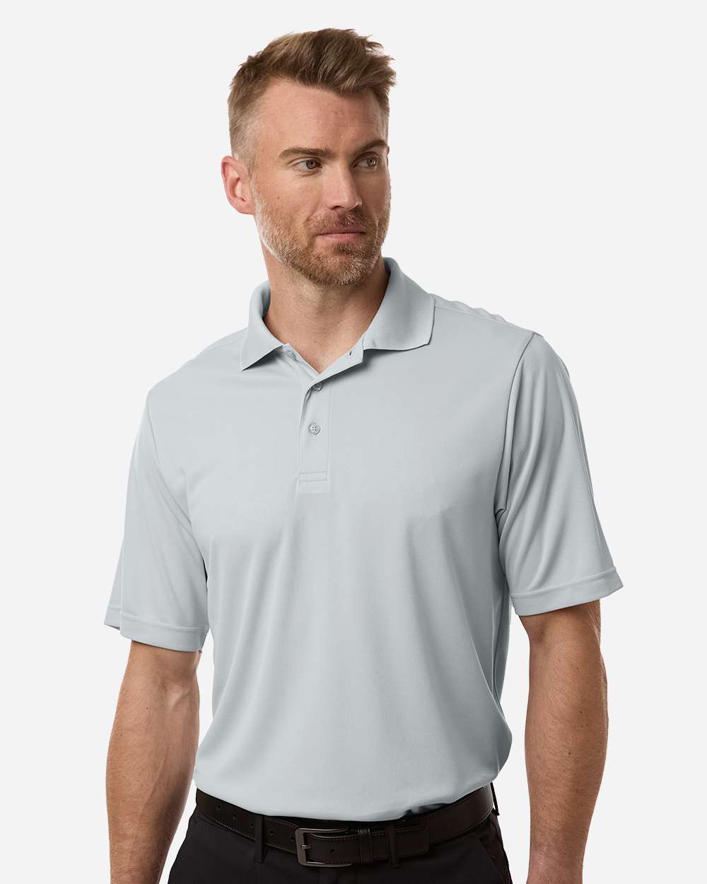 Core365 Men's Nova Performance Pique Polo - CE108 Platinum
