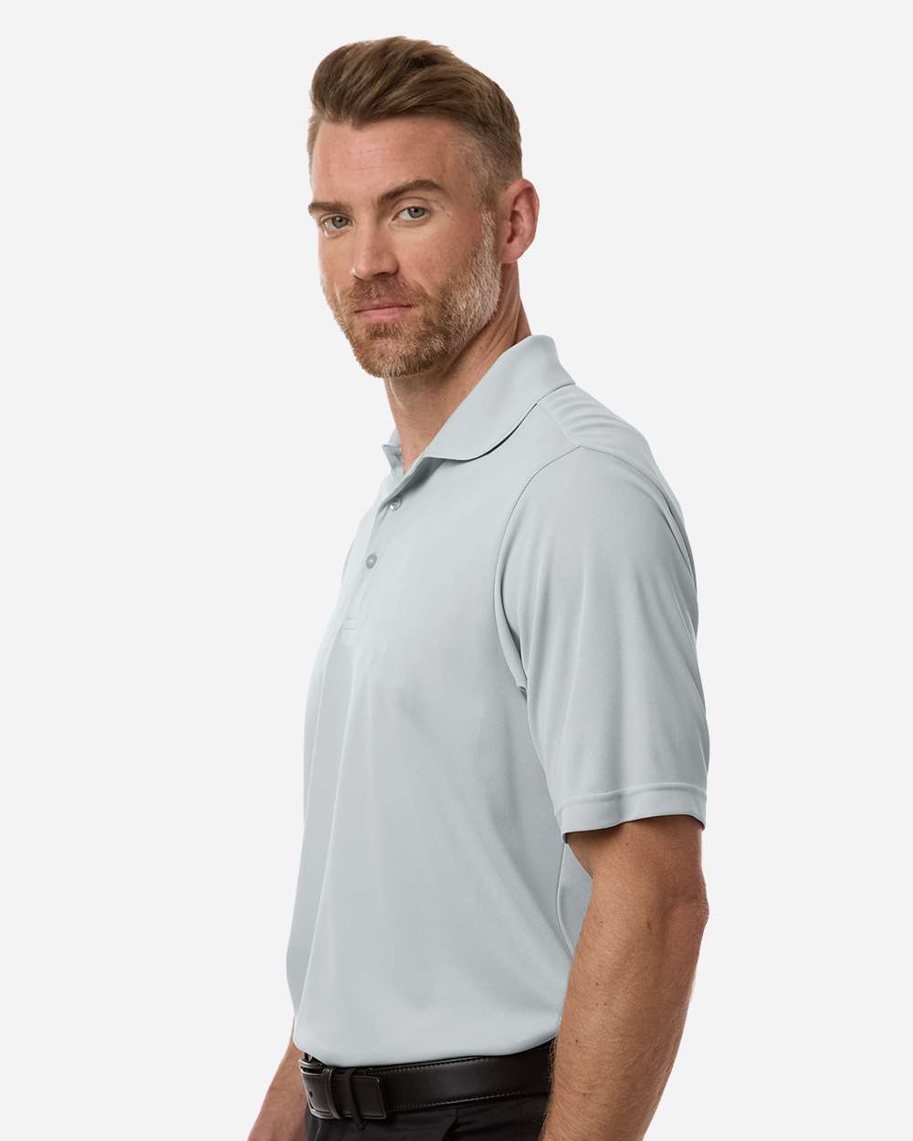 Core365 Men's Nova Performance Pique Polo - CE108 Platinum