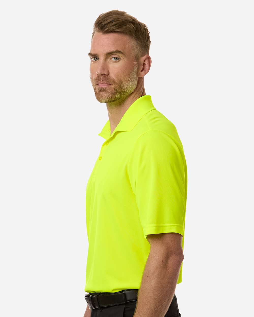 Core365 Men's Nova Performance Pique Polo - CE108 Safety Yellow