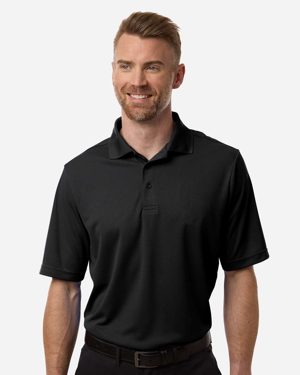 Core365 Men's Tall Nova Performance Pique Polo - CE108T Black