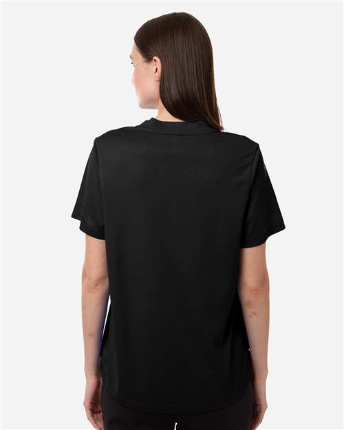 Core365 Women's Nova Performance Pique Polo - CE108W Black