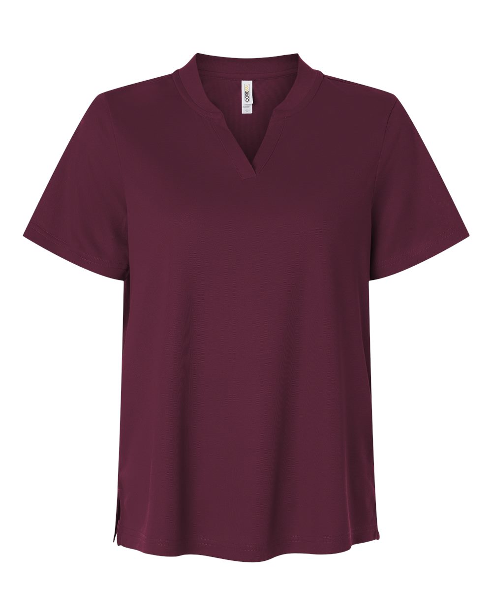 Core365 Women's Nova Performance Pique Polo - CE108W Burgundy
